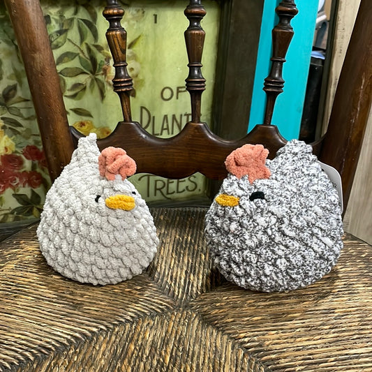 Crocheted Chicken - Handmade in KC