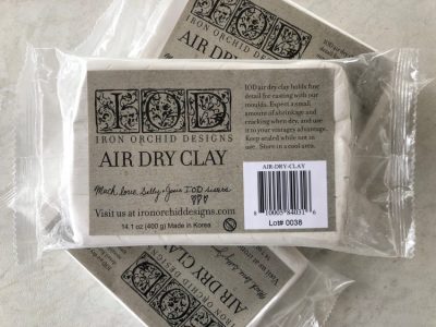 Air Dry Clay by Iron Orchid Designs at Ugly Glass & Co. Kansas City, Missouri