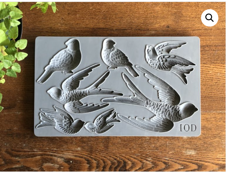 Bird Song Mould by Iron Orchid Designs @ Ugly Glass & Co.