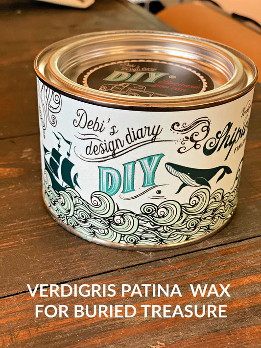 Shipwrecked Verdigris DIY Wax by DIY Paint @ Ugly Glass & Co. Kansas City, Missouri